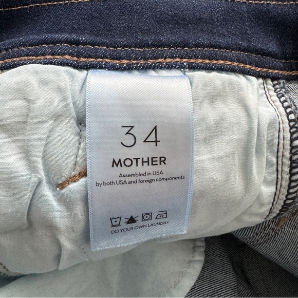 Never worn | Mother High Waisted Smokin' Double Welt Heel - Picture 11 of 15